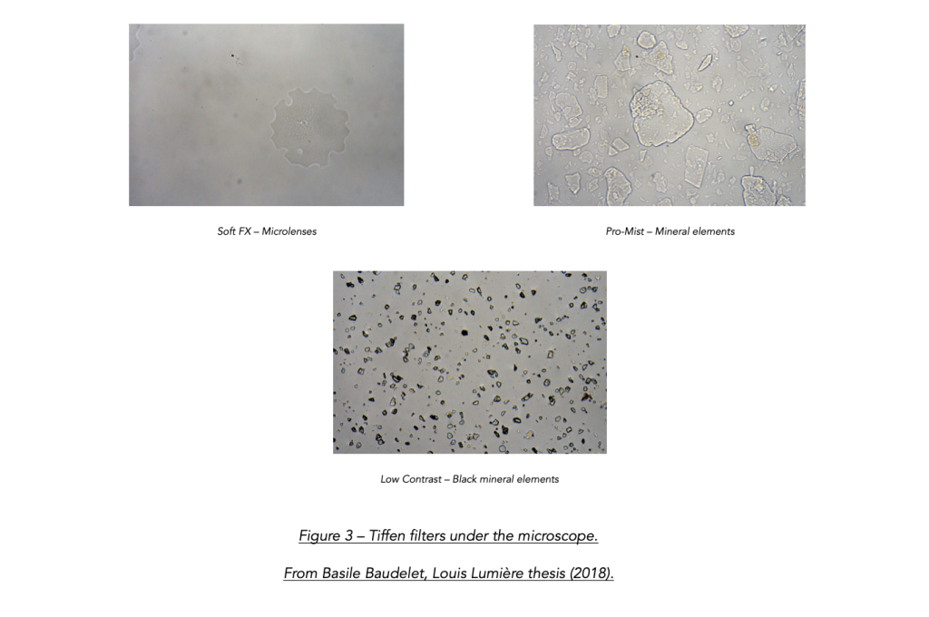 Tiffen filters under the microscope.